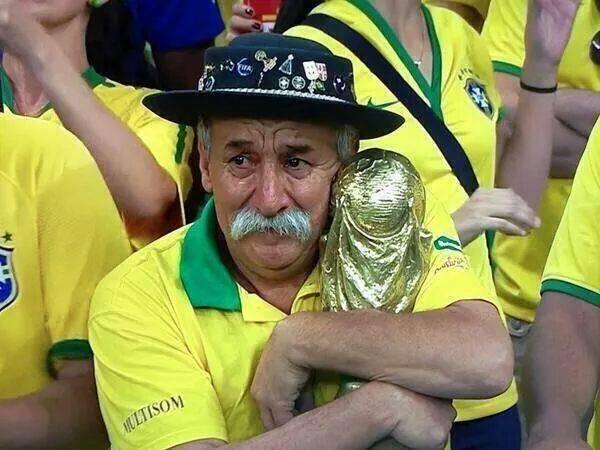 Sad Brazilian Fan - Football Images & Photos