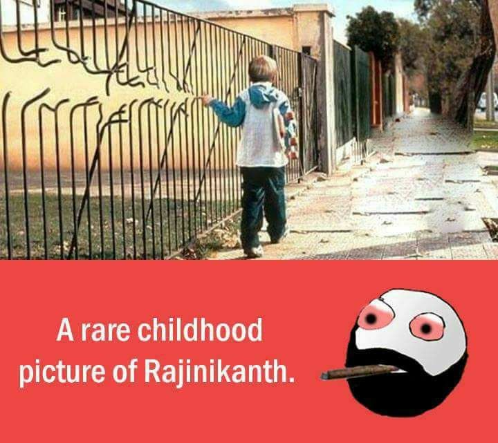 A Rare Chilhood Photo Of Rajinikanth