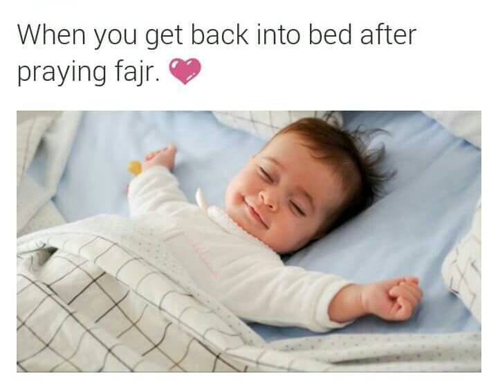 After Praying Fajar