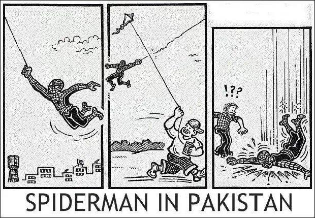 Amazing Spider Man in Pakistan 