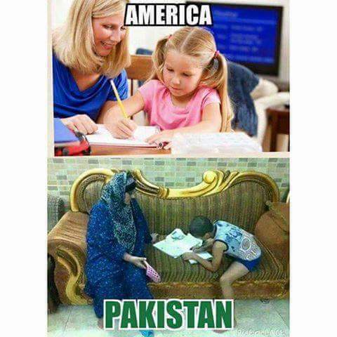 America vs Pakistan