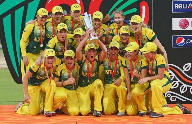 Australia Women Celebrate Their Third Successive World T20 Title