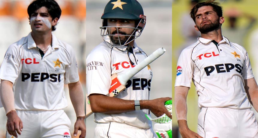 Babar Azam, Naseem Shah and Shaheen Afridi Dropped from Test Squad