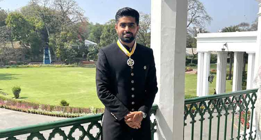 Babar Azam Receive Sitara e Imtiaz Award