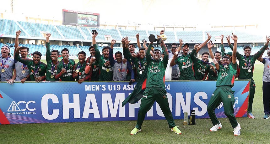 Bangladesh Clinched the U19 Men’s Asia Cup Title