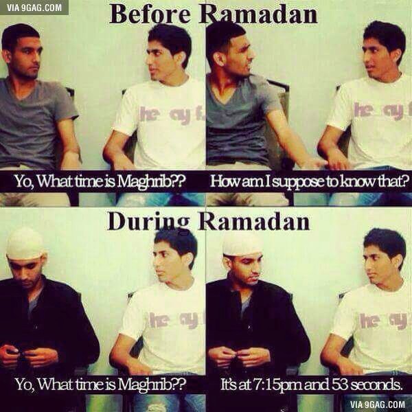 Before And After Ramadan - Funny Images & Photos