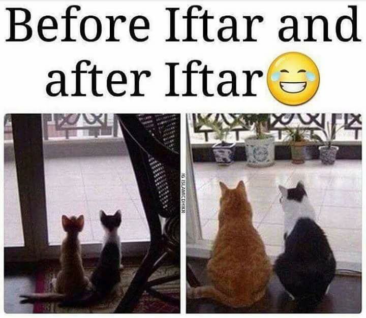 Before Iftar & After Iftar