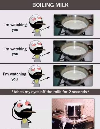 Boiling Milk