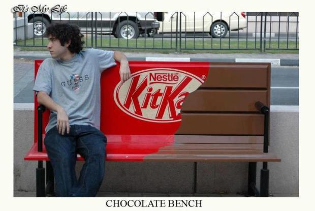 Chocolate Bench