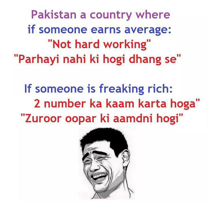 Common Thinking Of Pakistani People