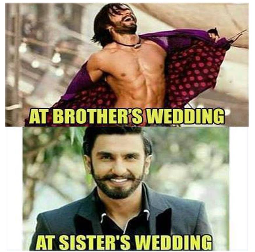 Difference Between Brothers & Sisters Wedding