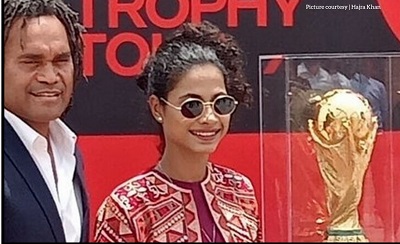 FIFA World Cup Trophy Has Arrived In Lahore