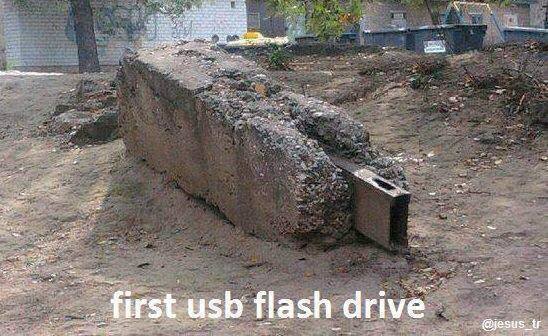 First USB flash drive