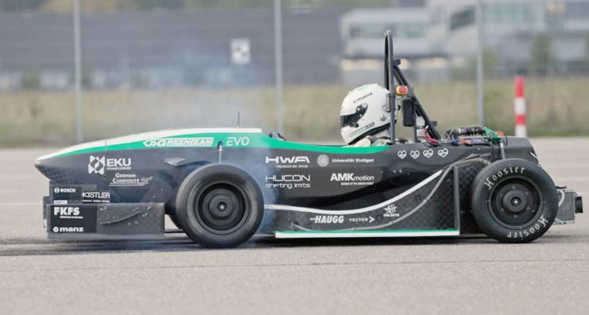 German Students Built Fastest Electric Car