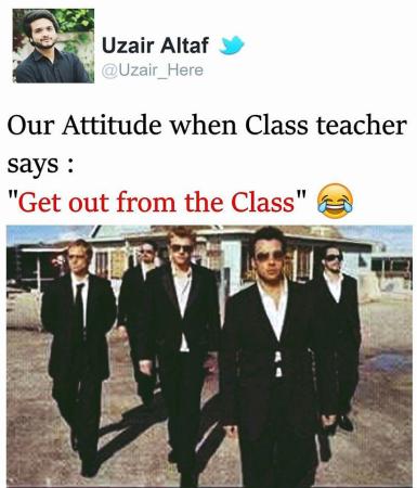 Get Out From The Class