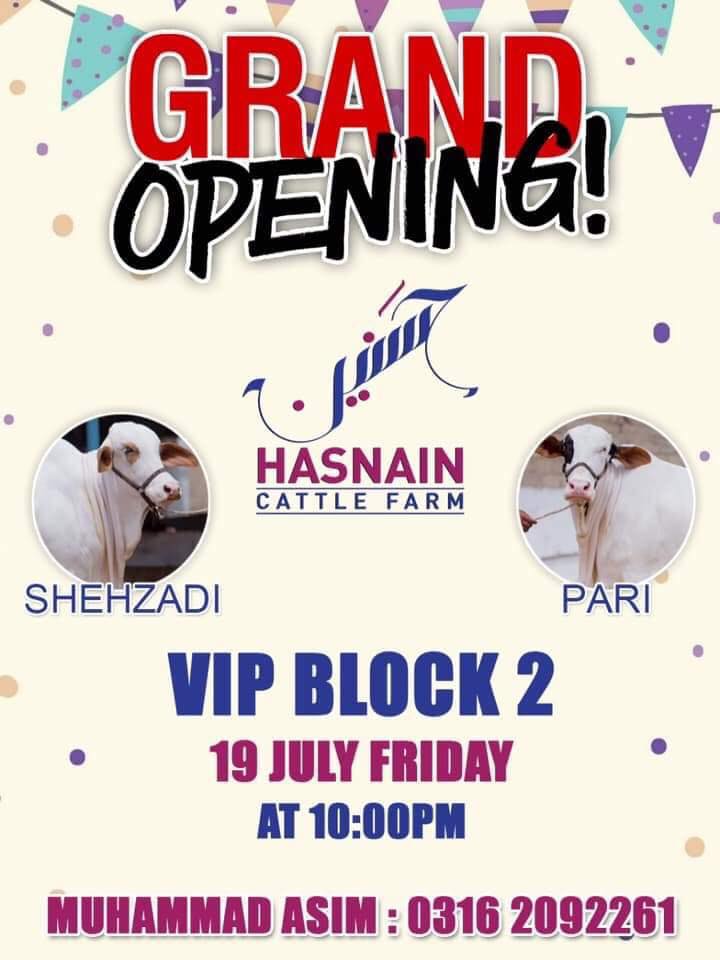 Hasnain Cattle Farm Grand Opening