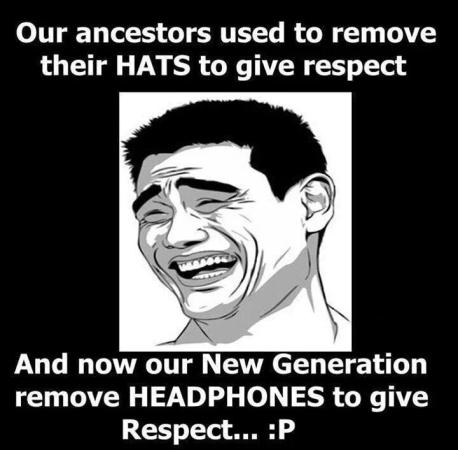 How New Generation Gives Respect