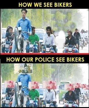 How Our Police See Bikers