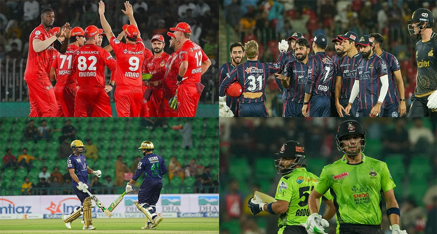 Islamabad, Karachi, Quetta & Lahore Qualified For PSL X Play-Offs