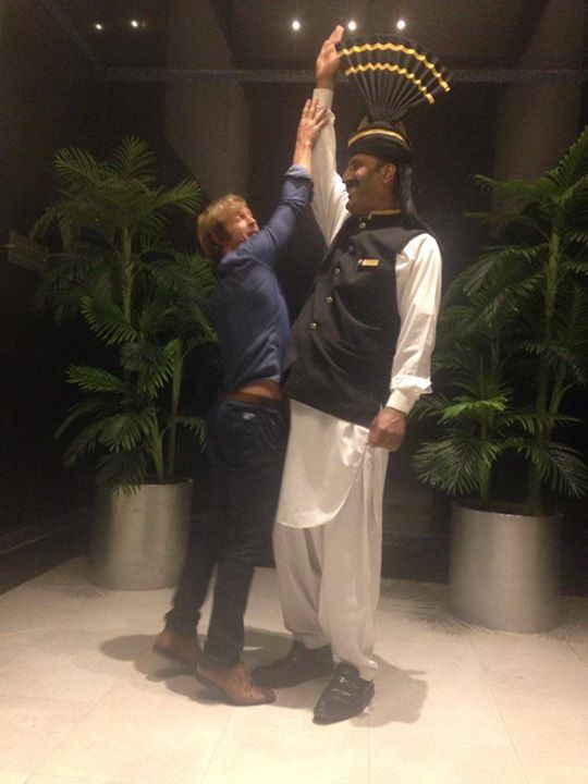 Jonty Rhodes In PC Hotel, Lahore 28 Nov 2014