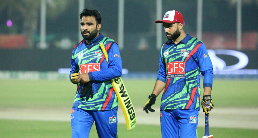 Karachi Duo Dominance to Win Against Lahore Lions