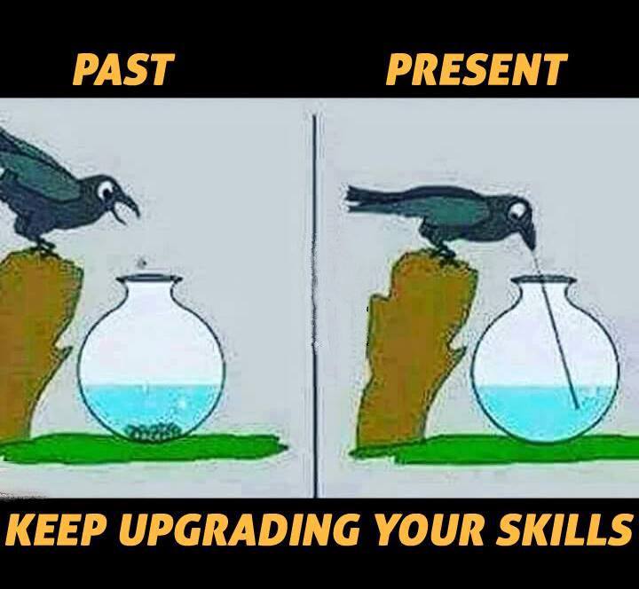 Keep Upgrading Your Skills