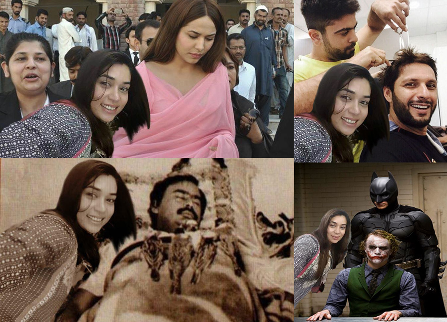 Komal Rizvi's Selfie Memes