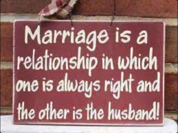 Marriage Is a Relation..............