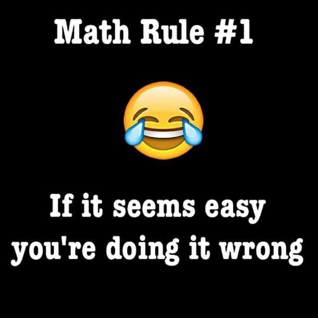 Mathematics Rule No 1