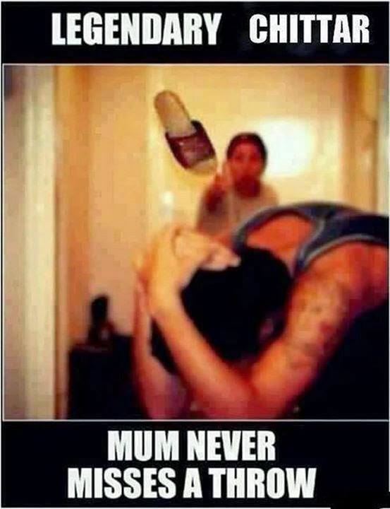 Mom Never Misses A Throw