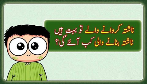 Nashta Karnay Walay Tou Bhut Hain