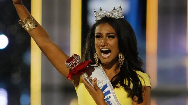 Nina Davuluri has crowned Miss America the first winner of indian origin