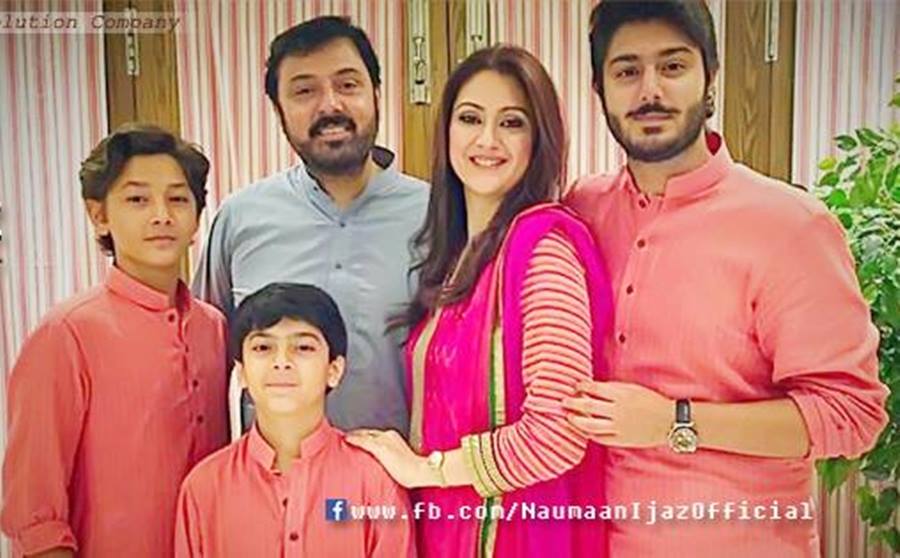 Noman Ijaz Happy Family