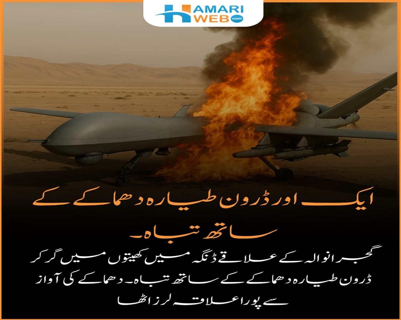 One More Drone Shot Down By Pakistan