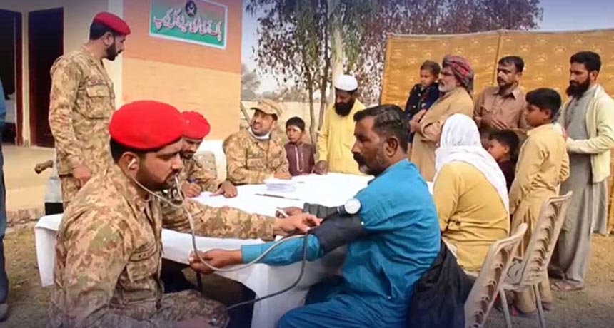 Pakistan Army Organized a Free Medical Camp in Tharparker