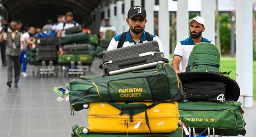 Pakistan Team Reaches Colombo For Test Series