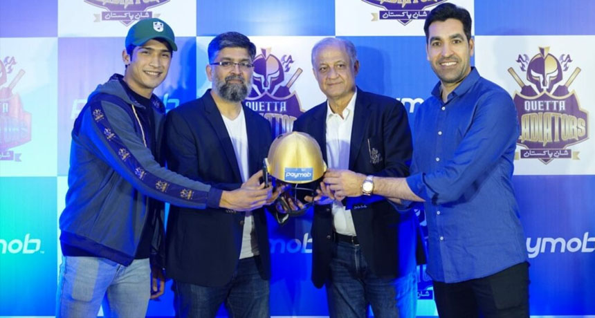 Paymob Sponsor Quetta Galdiator For HBL PSL 8