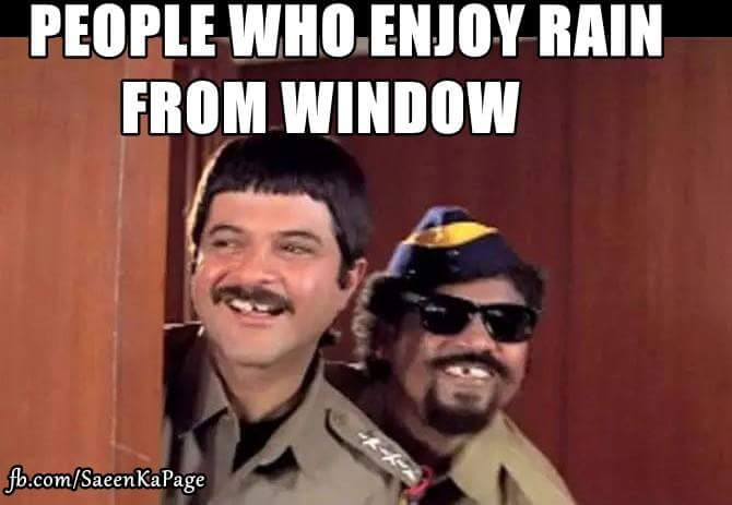 People Who Enjoy Rain From Window