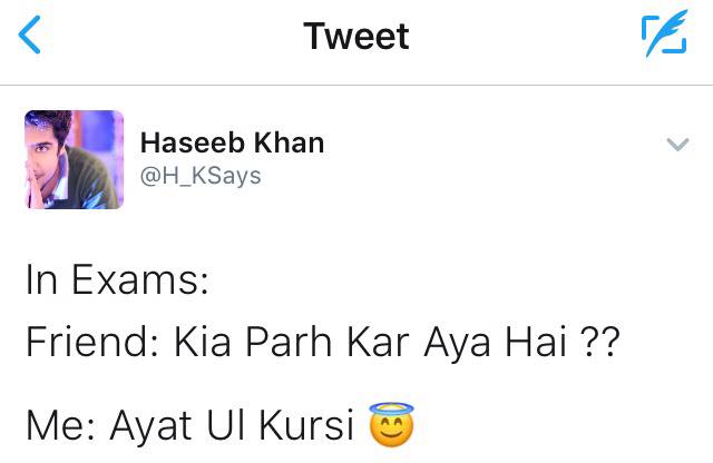 Preparation During Exams