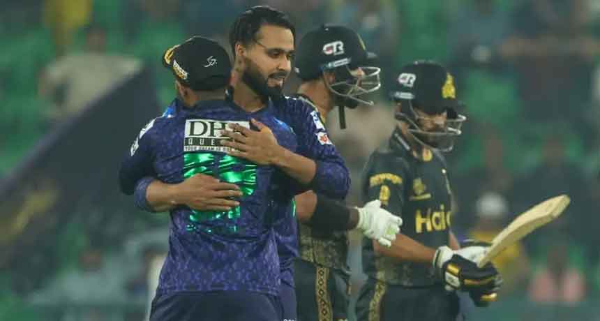 Quetta Gladiators Secured A Victory Against Peshawar Zalmi