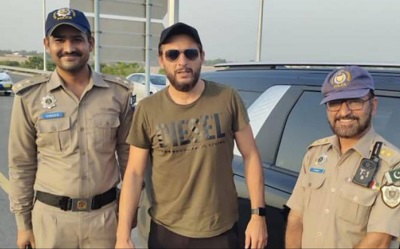 Shahid Afridi Fined On Lahore-Karachi Motorway For Overspeeding