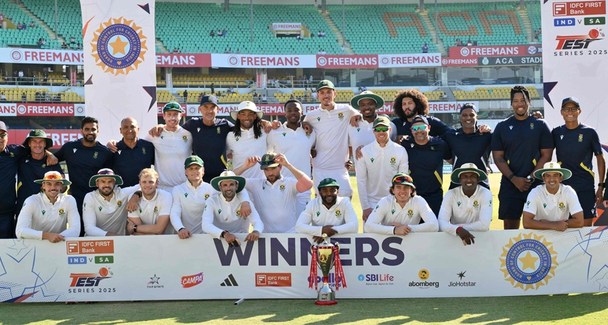 South Africa Whitewash India at Home
