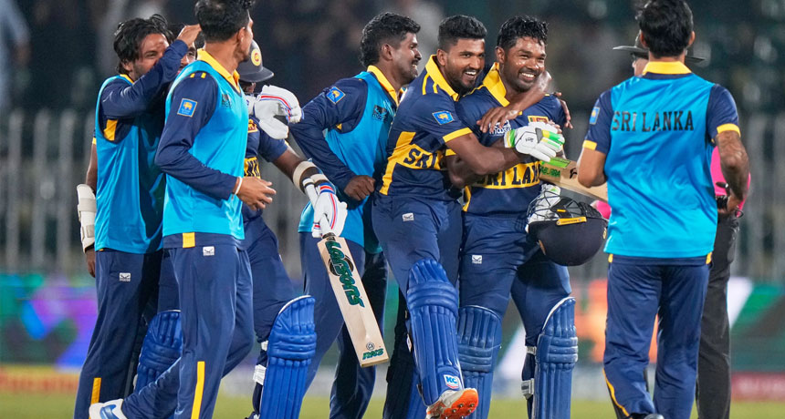 Sri Lanka Pull Off Historic Chase Against England