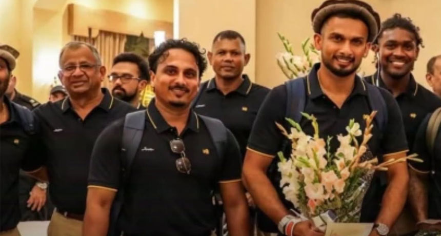 Sri Lanka Team Arrives for T20I Clash