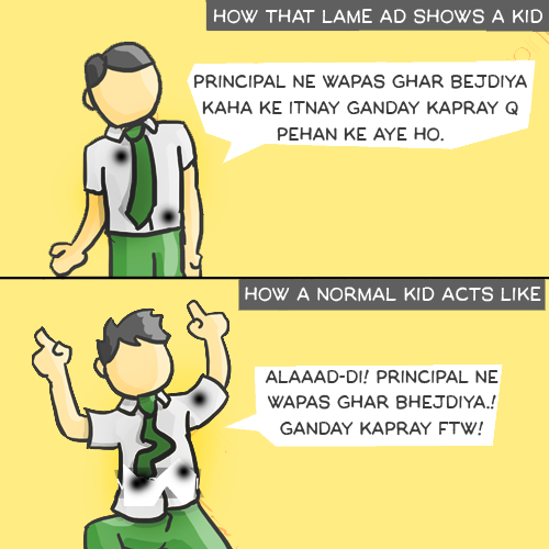 TV ads Vs Reality Funny Picture