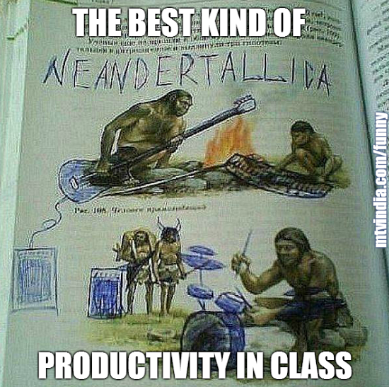 Talented Student Of Class - Funny Pic