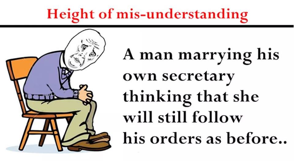 The Height Of Misunderstanding