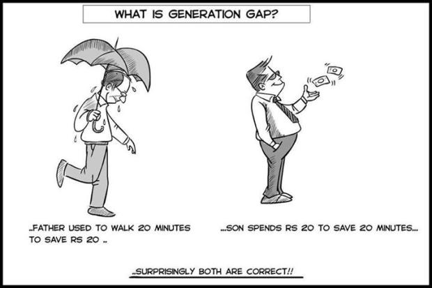 The Generation Gap - Funny Images & Photos