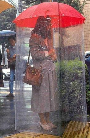 Umbrella that will protect you from rain - Funny Images & Photos