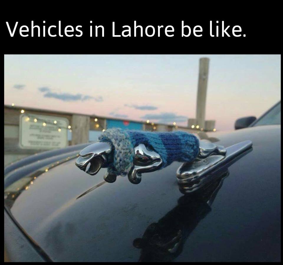 Vehicles In Lahore Be like